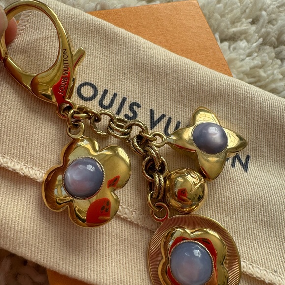 🔥LIKE NEW Louis Vuitton FULL INCLUSION key chain charm - Picture 1 of 13